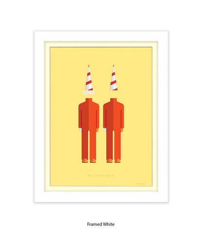 Pet Shop Boys Fred Birchal Art Print