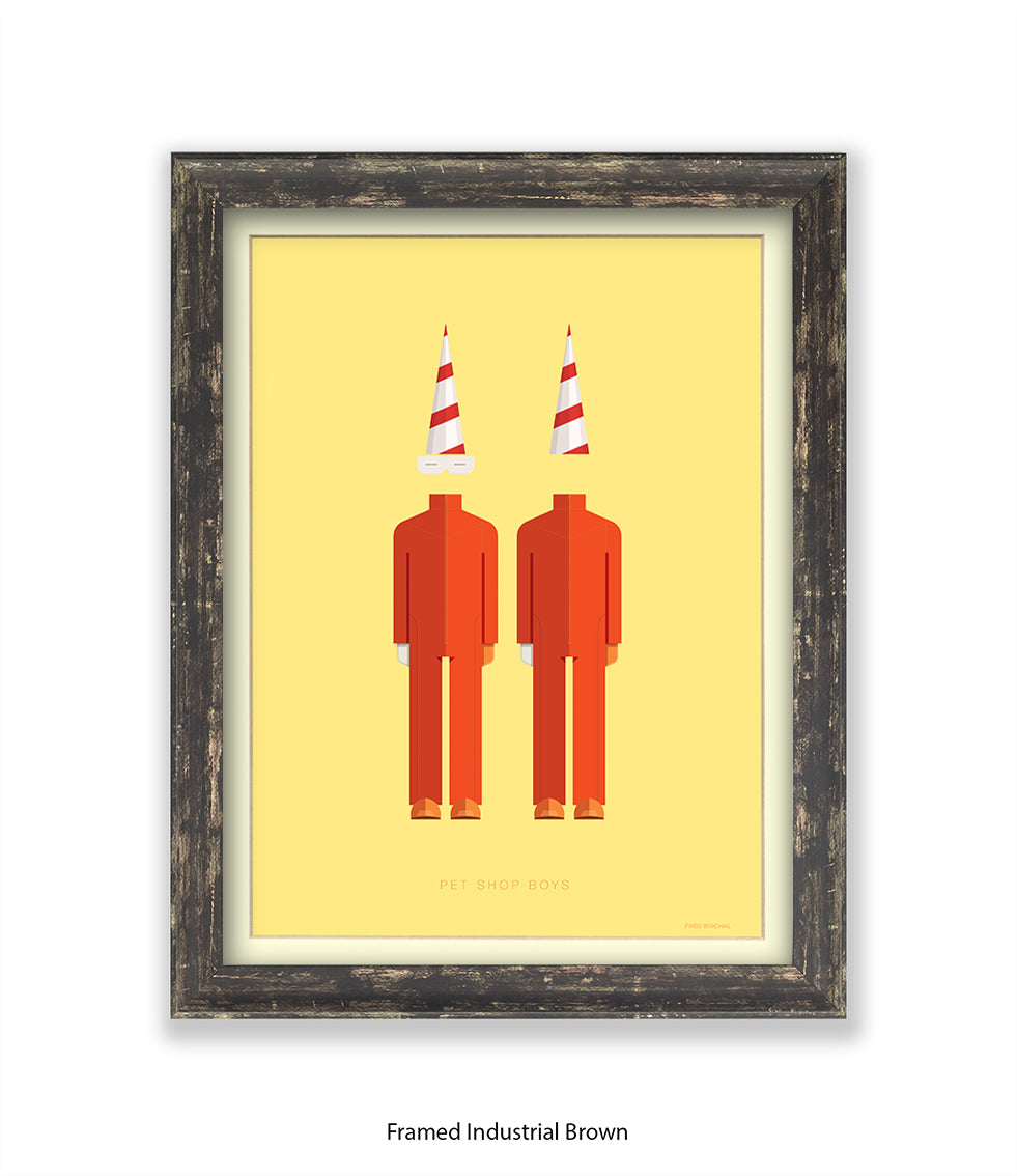 Pet Shop Boys Fred Birchal Art Print