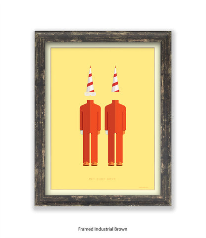 Pet Shop Boys Fred Birchal Art Print