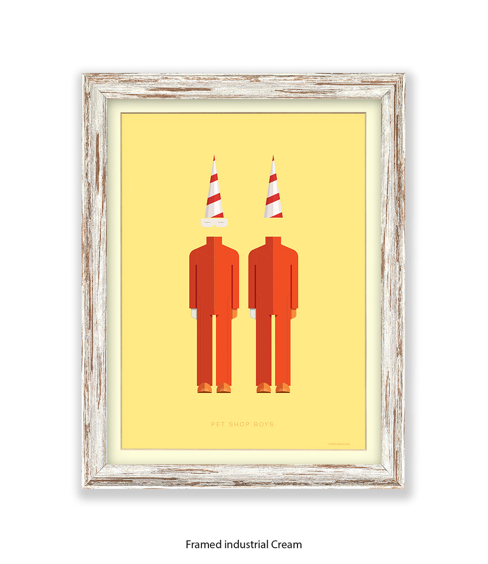 Pet Shop Boys Fred Birchal Art Print