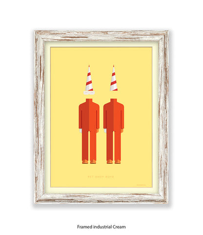 Pet Shop Boys Fred Birchal Art Print