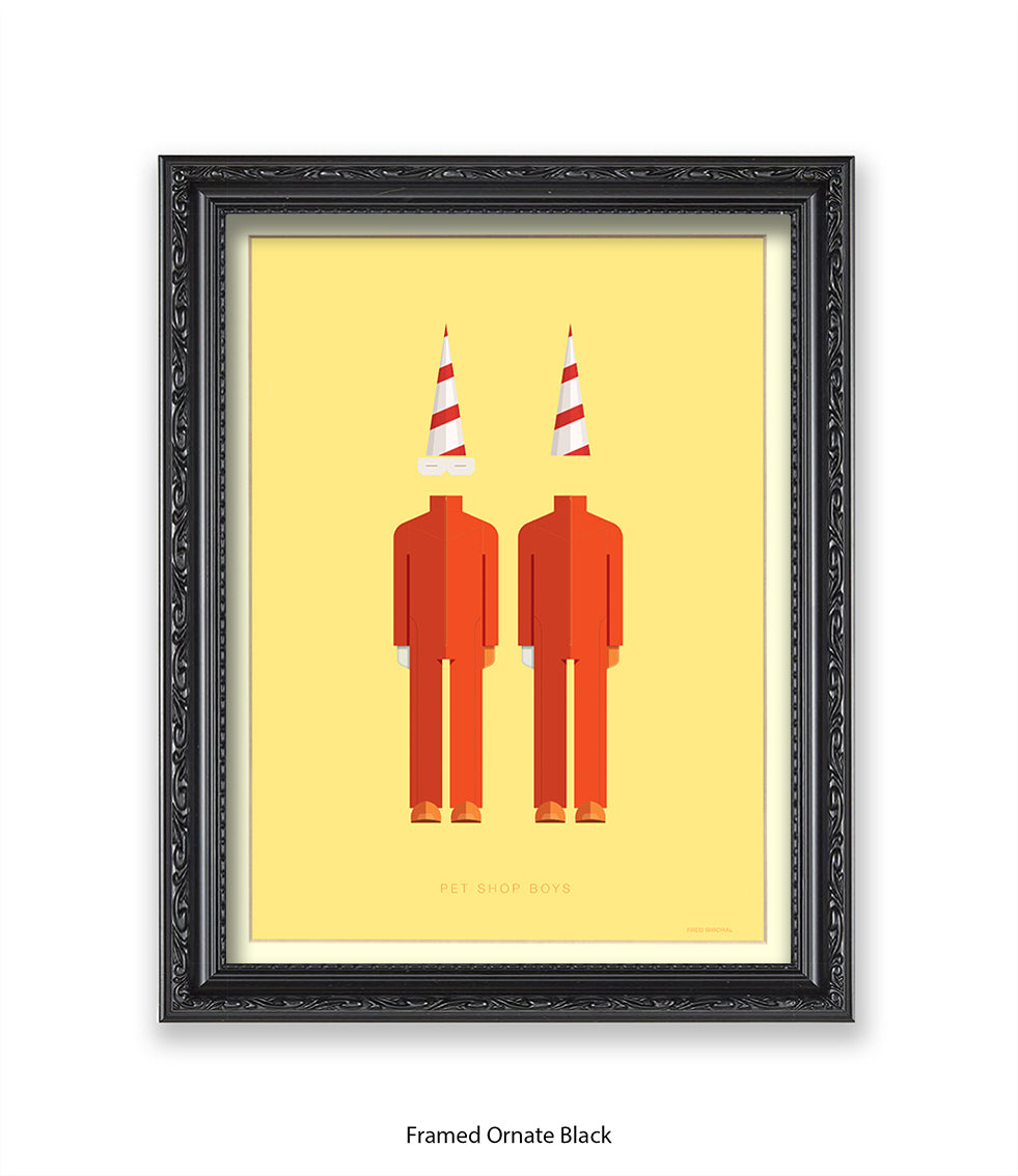 Pet Shop Boys Fred Birchal Art Print