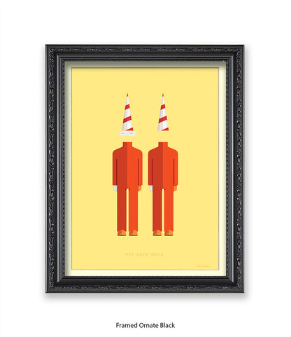 Pet Shop Boys Fred Birchal Art Print