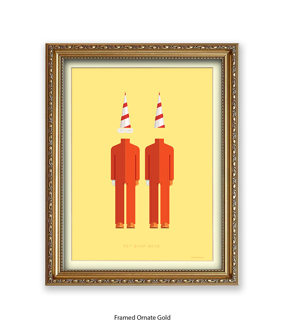 Pet Shop Boys Fred Birchal Art Print