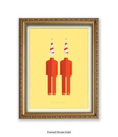 Pet Shop Boys Fred Birchal Art Print