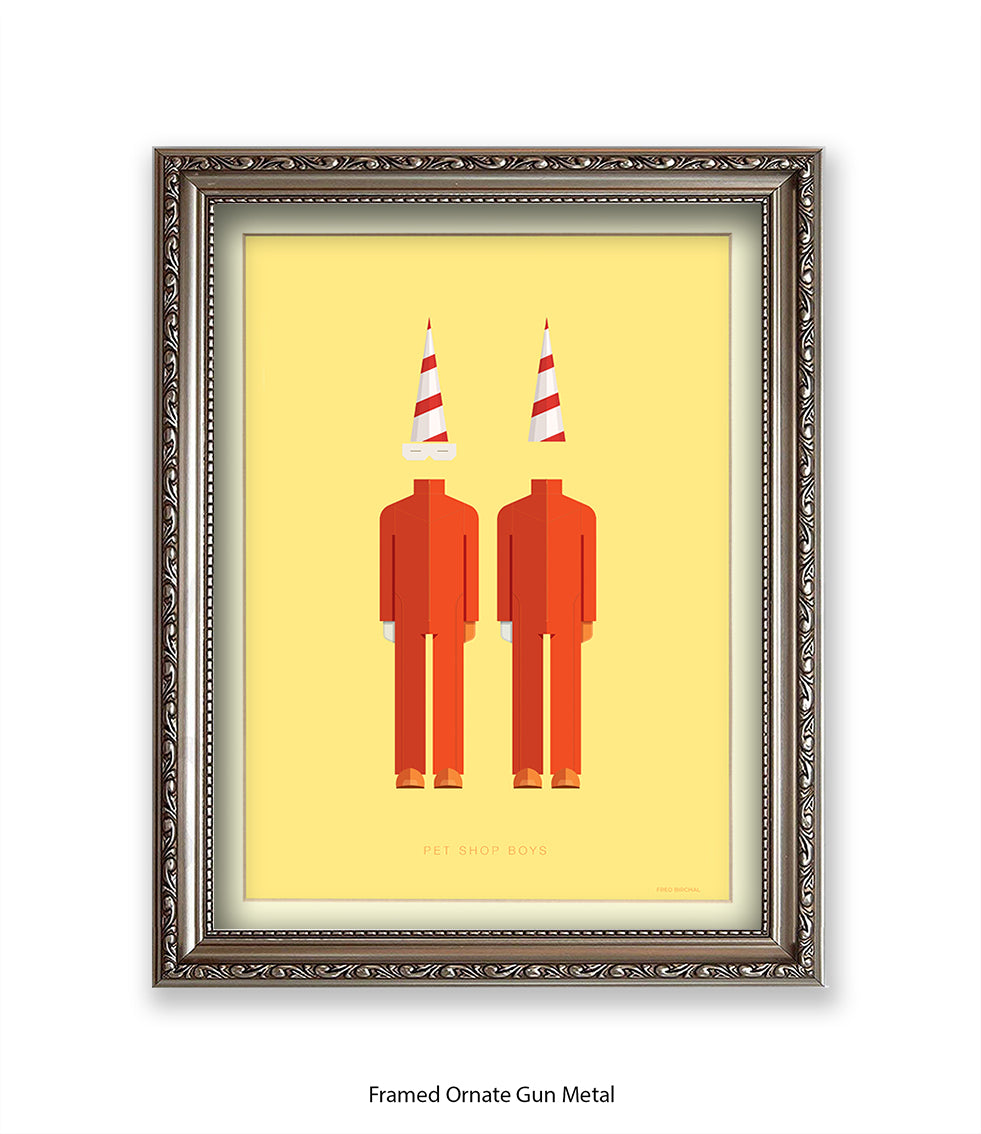 Pet Shop Boys Fred Birchal Art Print