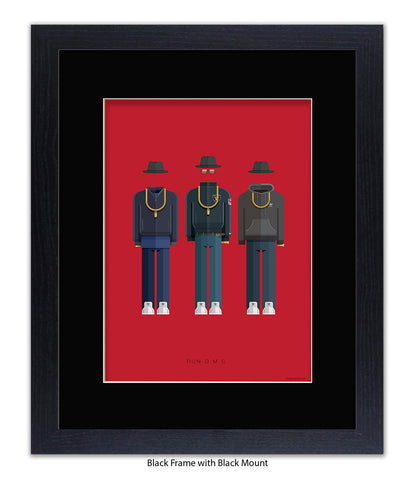 Run DMC Fred Birchal Art Print