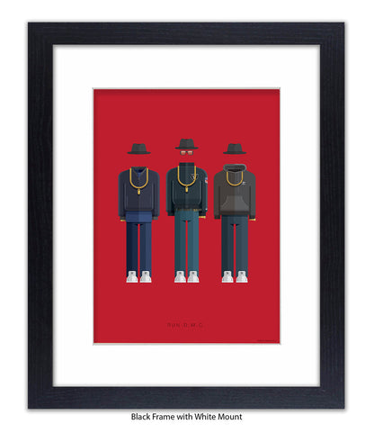 Run DMC Fred Birchal Art Print