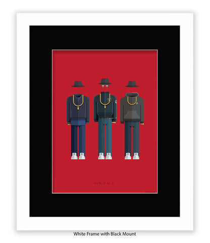 Run DMC Fred Birchal Art Print