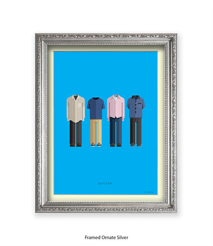 Weezer Fred Birchal Art Print