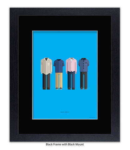 Weezer Fred Birchal Art Print