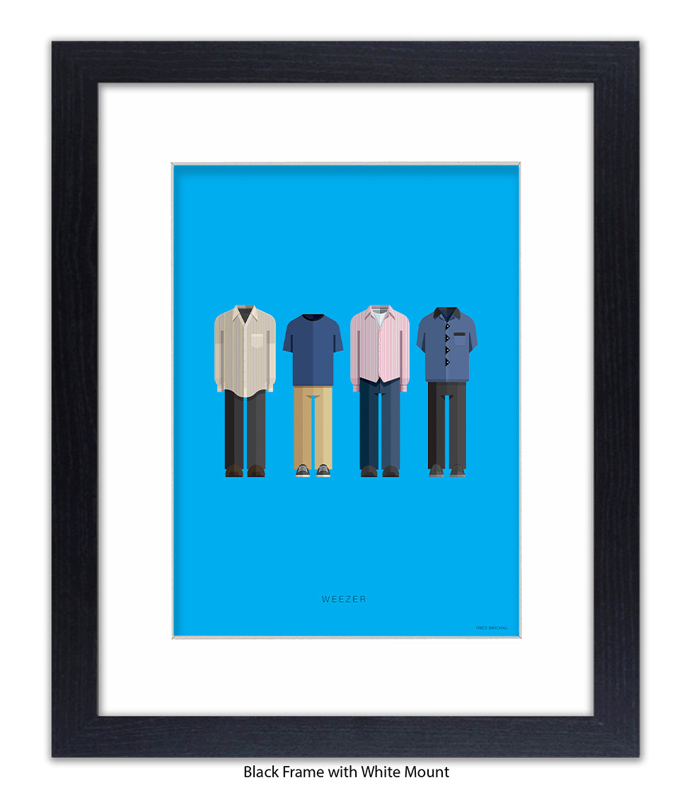 Weezer Fred Birchal Art Print