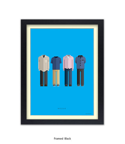 Weezer Fred Birchal Art Print