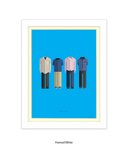 Weezer Fred Birchal Art Print