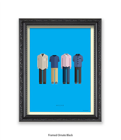 Weezer Fred Birchal Art Print