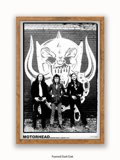 Motorhead - Harrow Road - 1979 - Poster