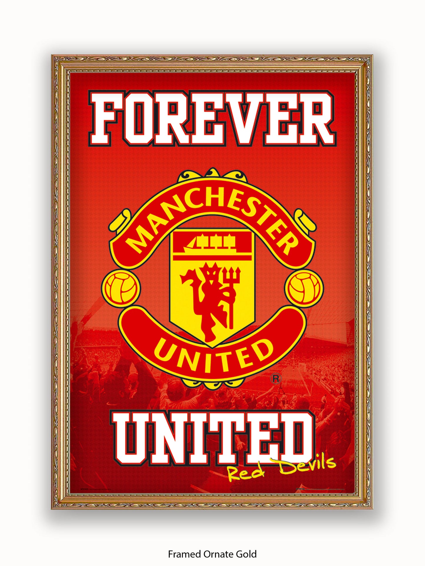 Manchester Utd  Forever United Poster