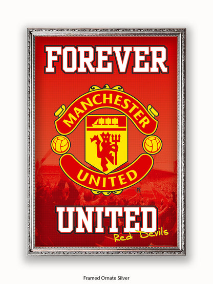 Manchester Utd  Forever United Poster