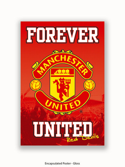 Manchester Utd  Forever United Poster