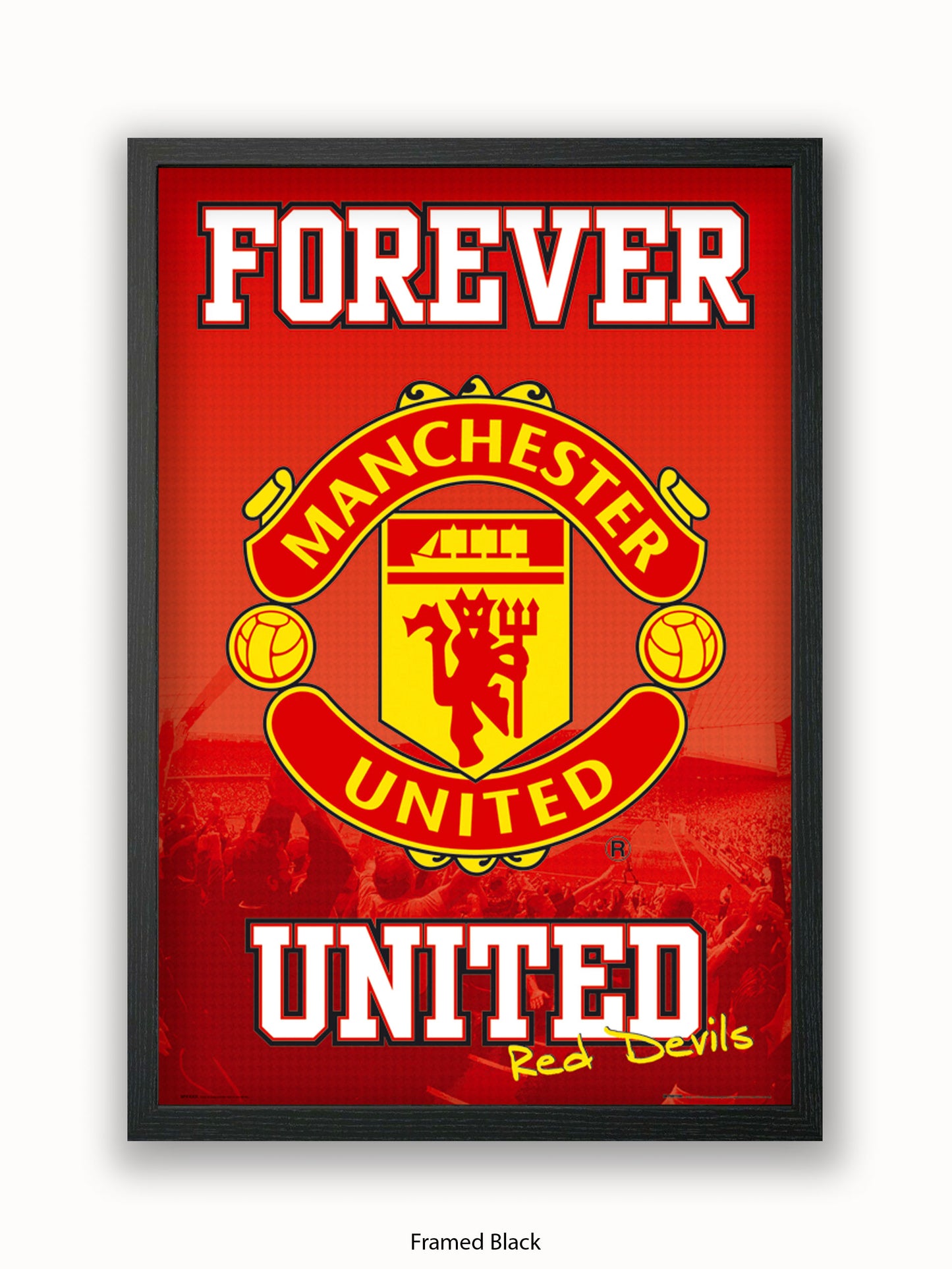 Manchester Utd  Forever United Poster