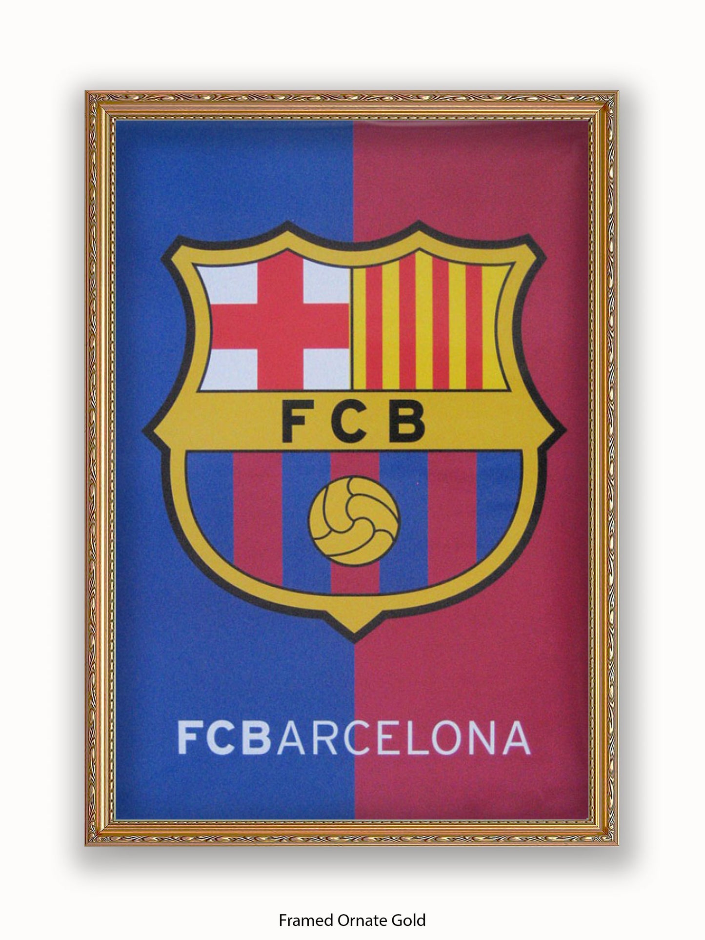 Barcalona Club Badge Poster