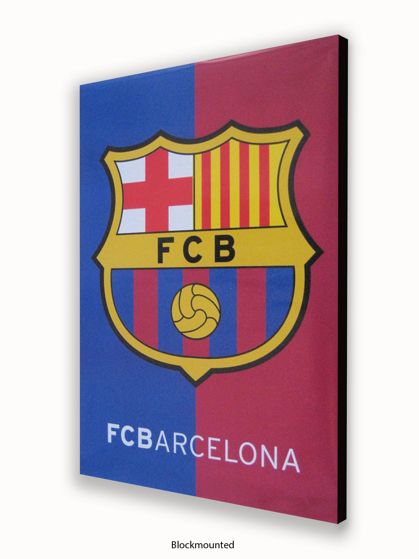 Barcalona Club Badge Poster