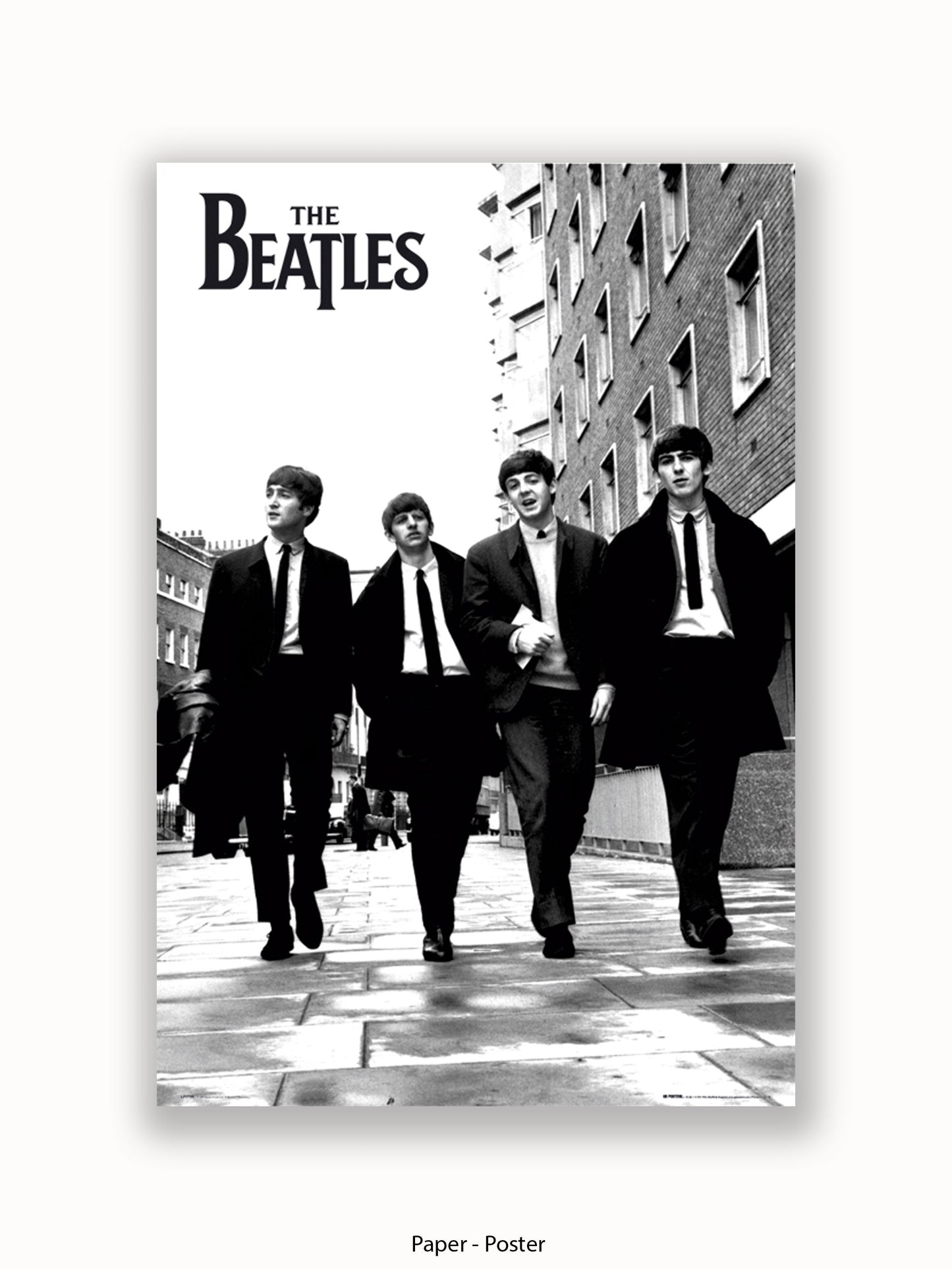 Beatles  In London Poster