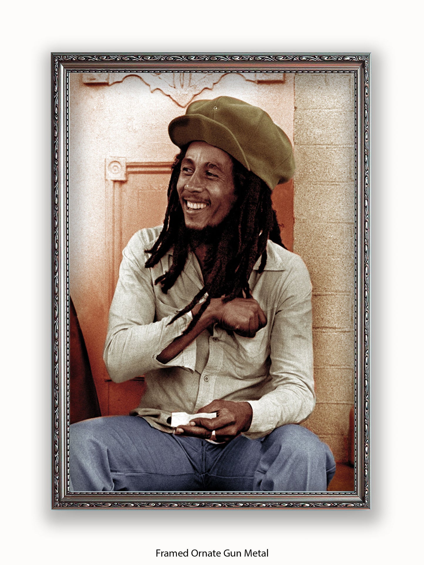 Bob Marley  Rolling Col  H Poster