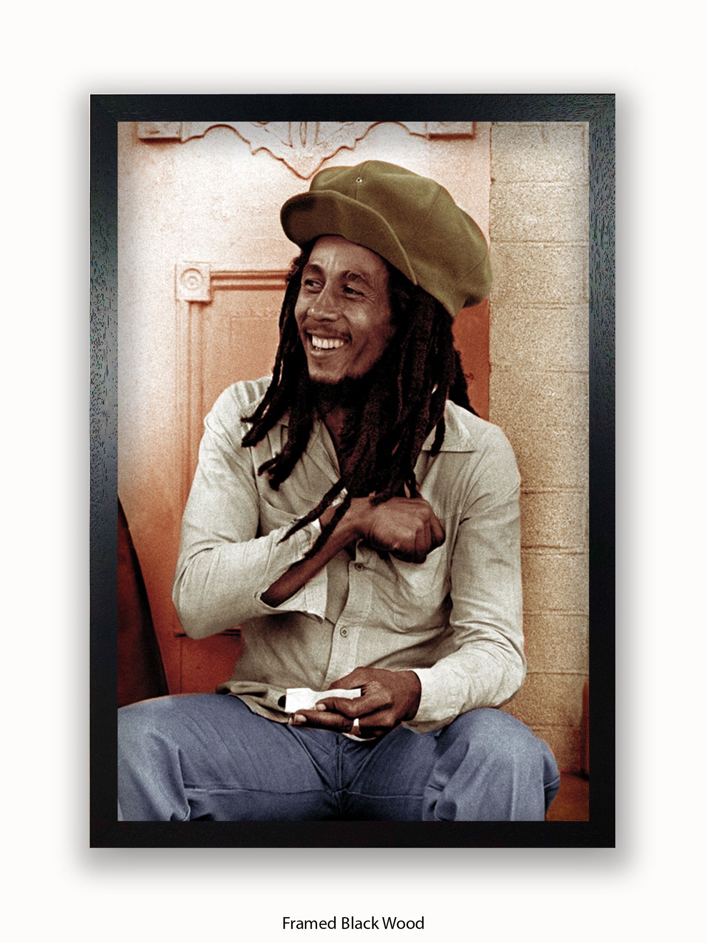 Bob Marley  Rolling Col  H Poster