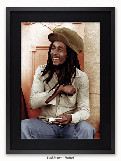 Bob Marley  Rolling Col  H Poster