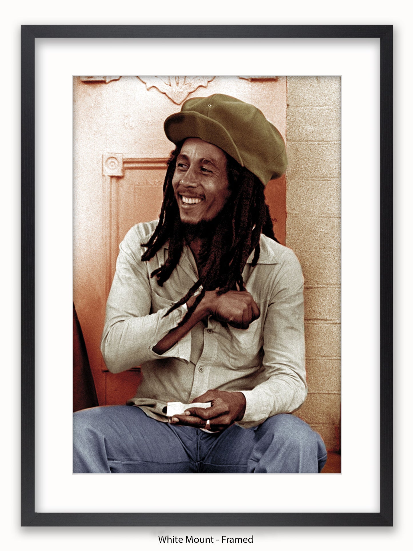 Bob Marley  Rolling Col  H Poster