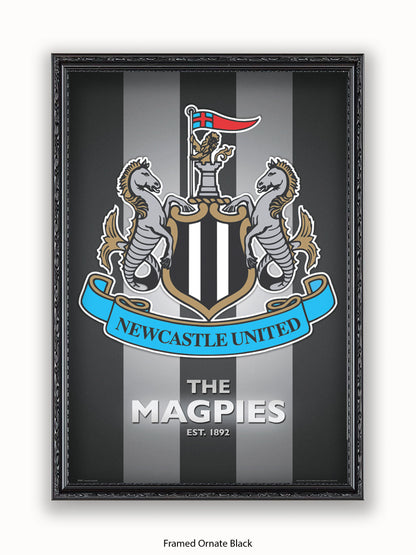 Newcastle Utd  The Magpies Poster