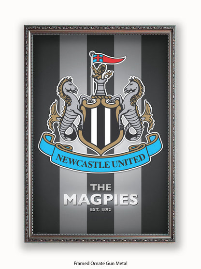 Newcastle Utd  The Magpies Poster