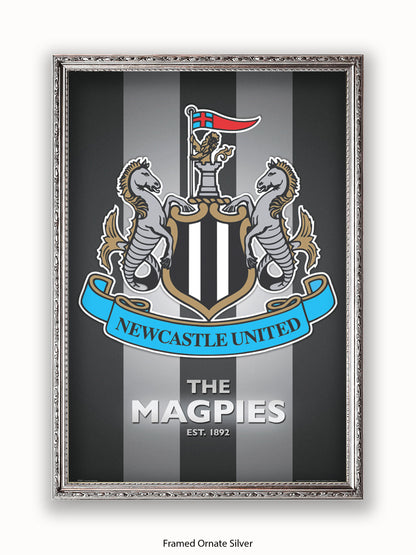 Newcastle Utd  The Magpies Poster