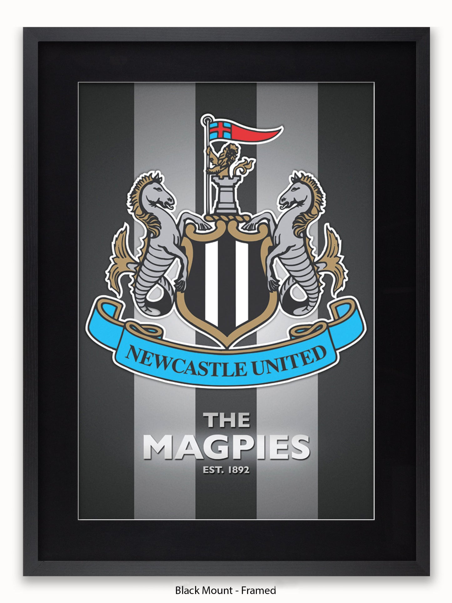 Newcastle Utd  The Magpies Poster