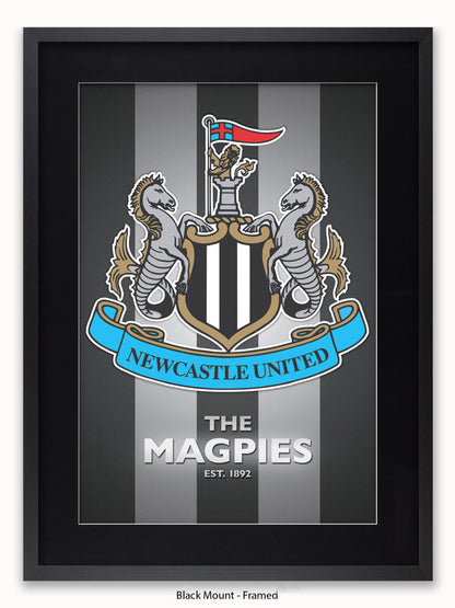 Newcastle Utd  The Magpies Poster