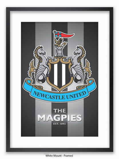 Newcastle Utd  The Magpies Poster