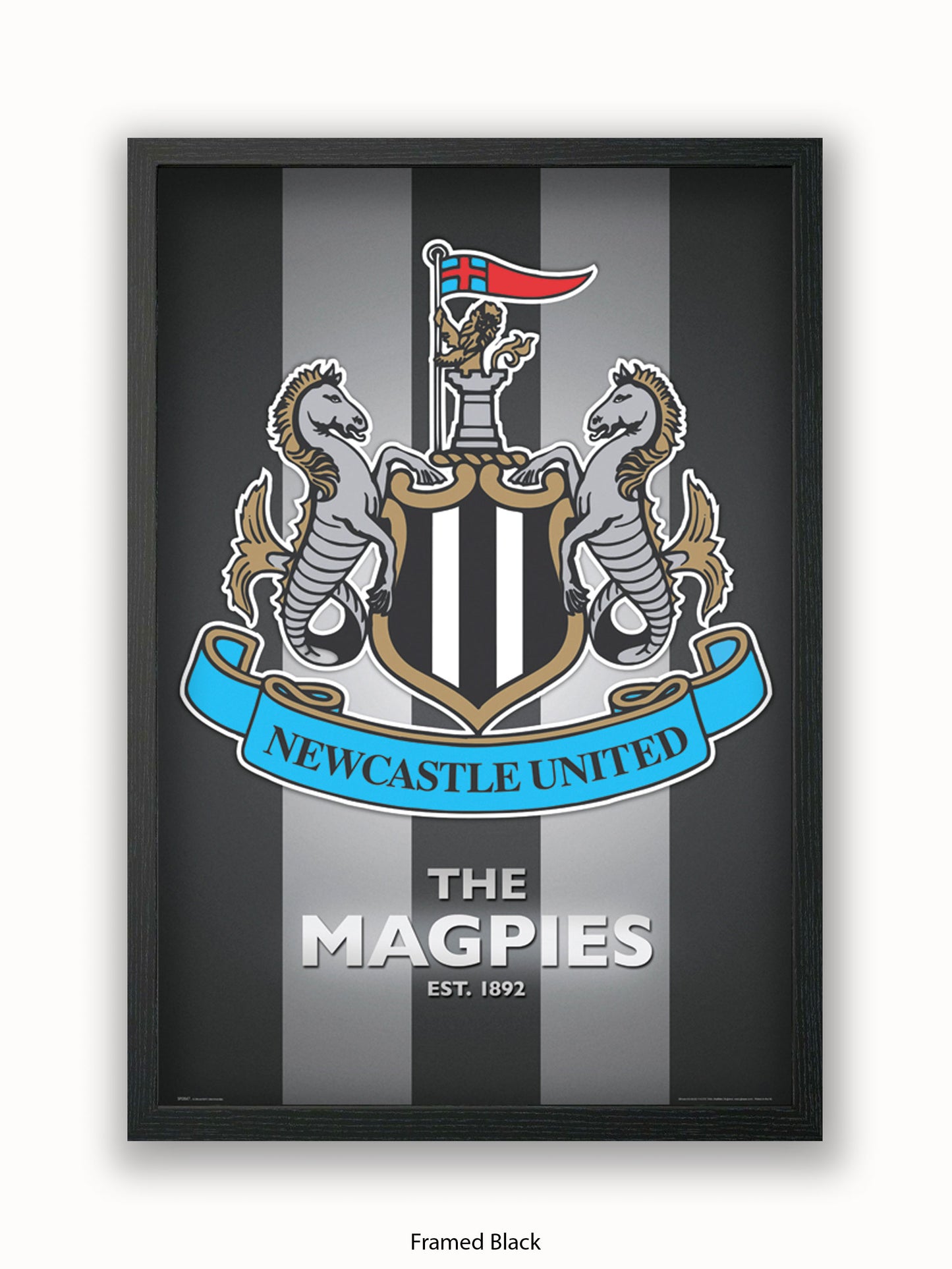 Newcastle Utd  The Magpies Poster