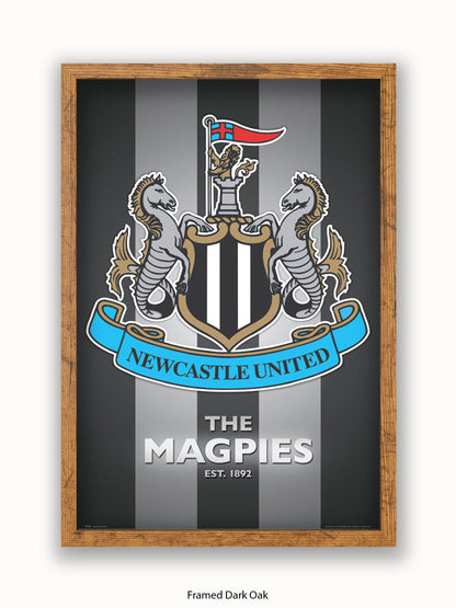 Newcastle Utd  The Magpies Poster