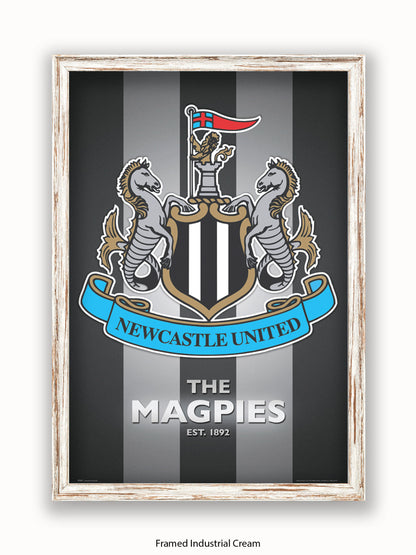 Newcastle Utd  The Magpies Poster