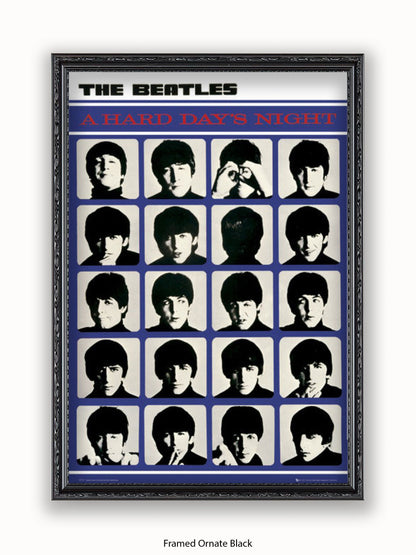 Beatles  Hard Day's Night Poster