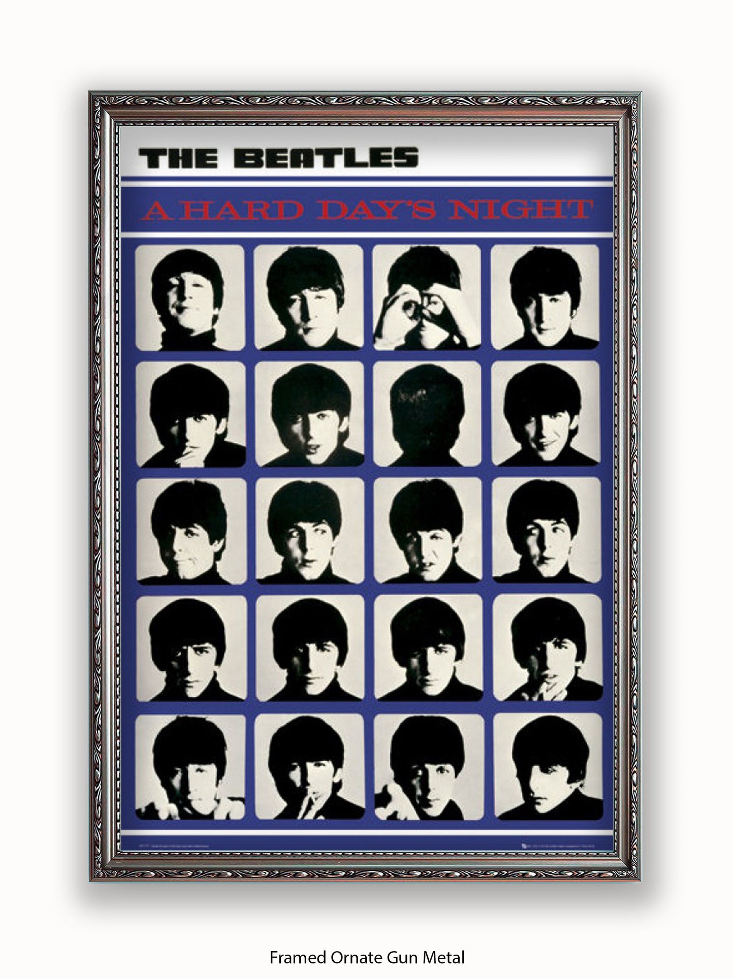 Beatles  Hard Day's Night Poster