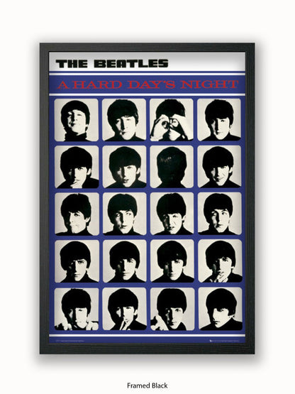 Beatles  Hard Day's Night Poster