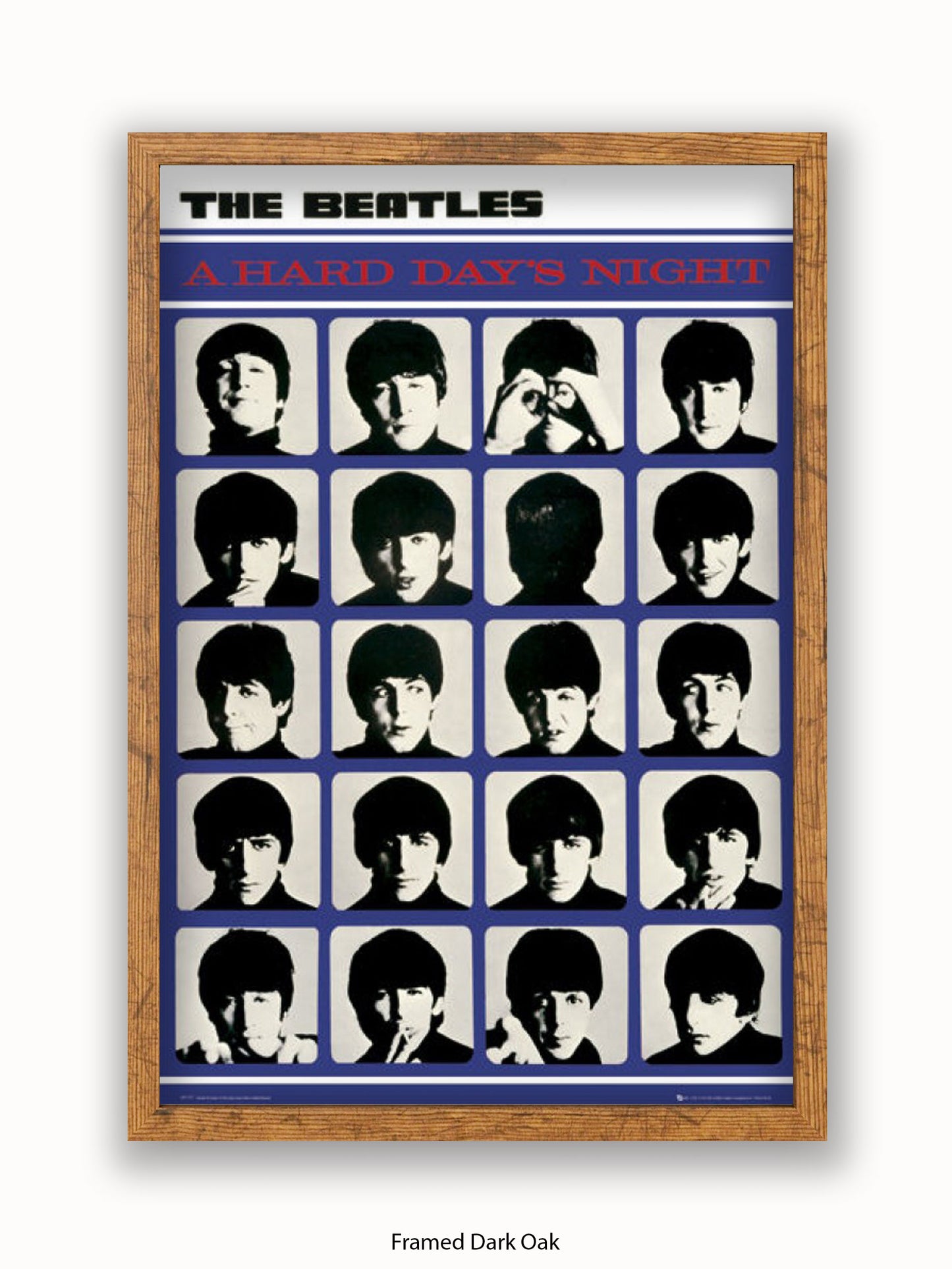 Beatles  Hard Day's Night Poster