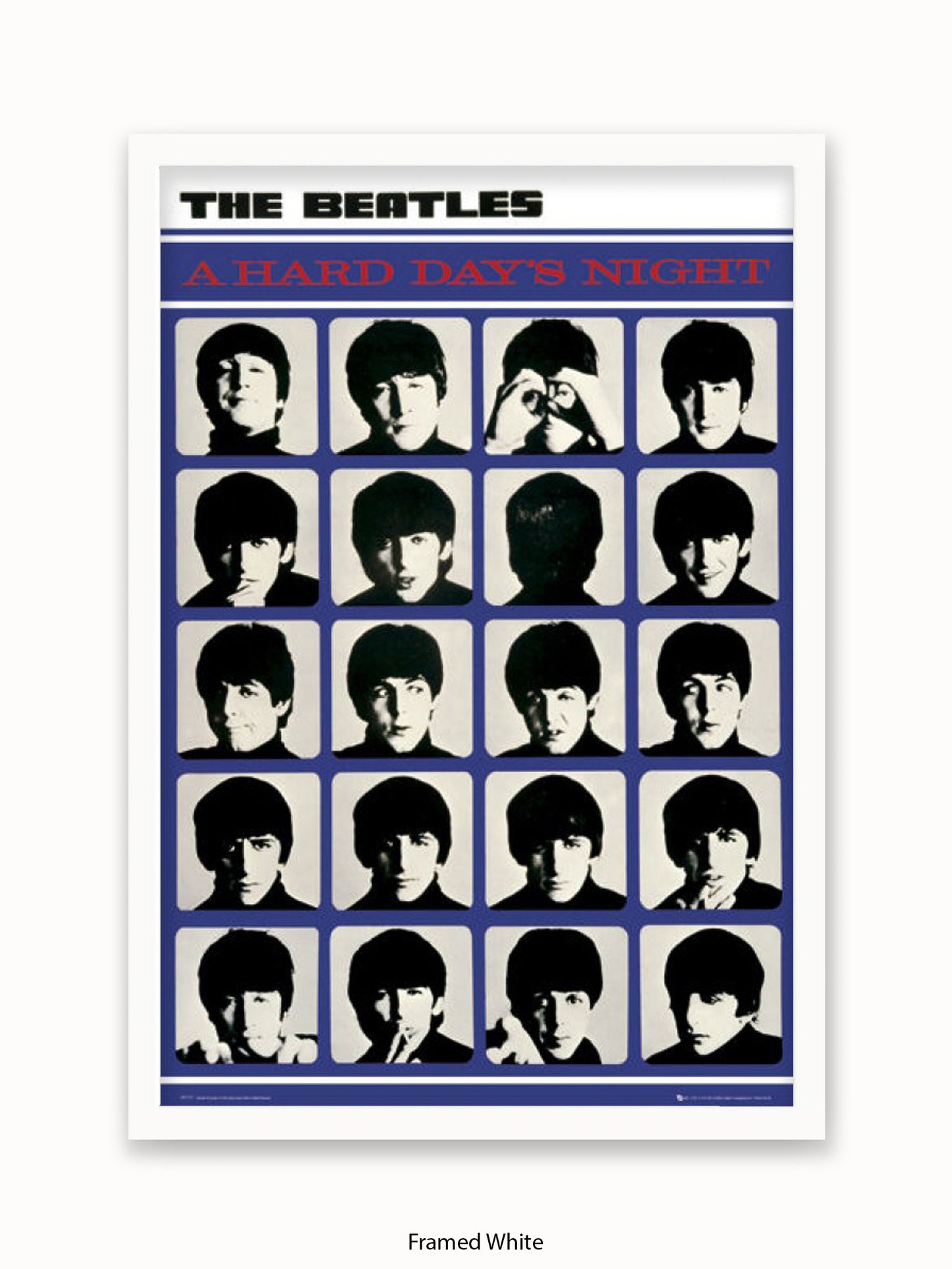 Beatles  Hard Day's Night Poster