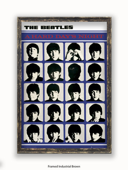 Beatles  Hard Day's Night Poster