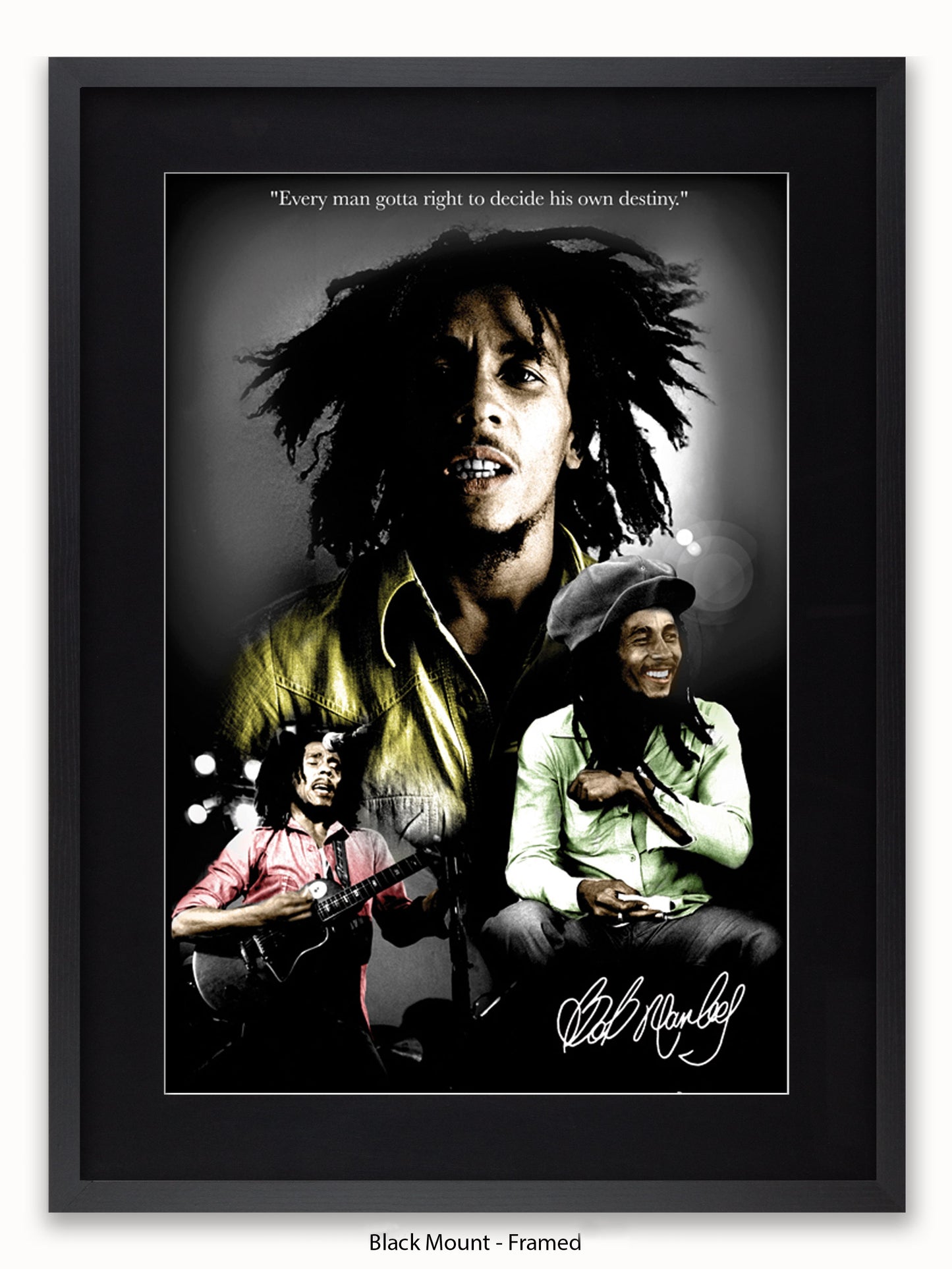 Bob Marley  Destiny 3 pics Poster