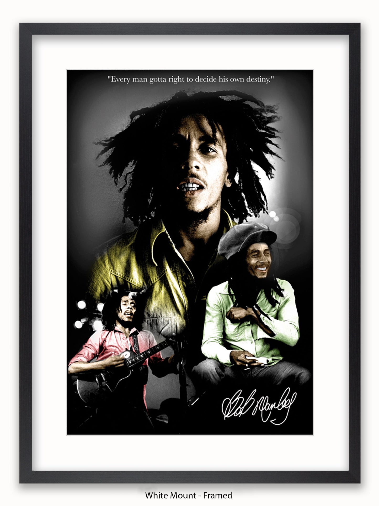 Bob Marley  Destiny 3 pics Poster