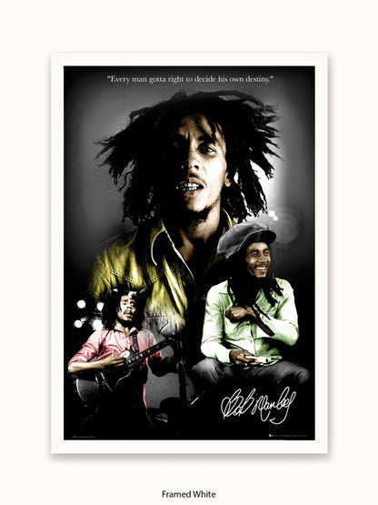 Bob Marley  Destiny 3 pics Poster