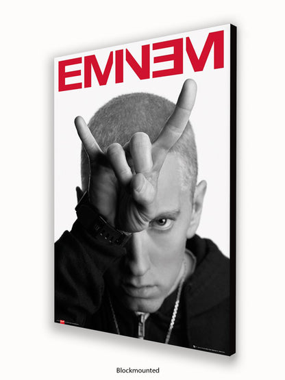 Eminem  Horns Poster